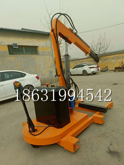 集集镇自卸车厢随车吊 自制轮式四不像起重机 四驱平板吊 5吨 贵盛